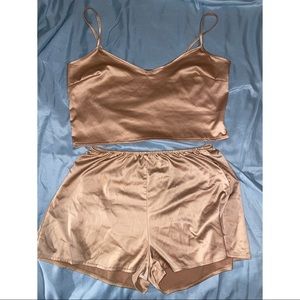 Gold Pajama Set